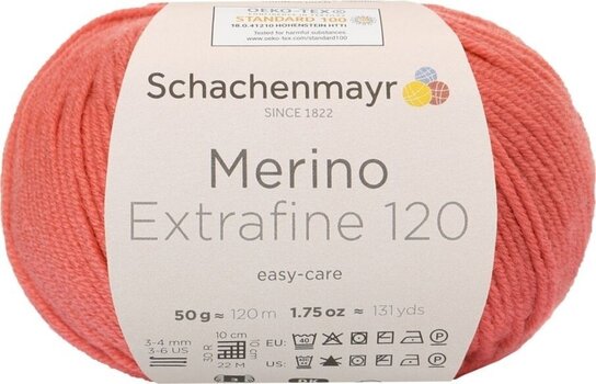 Knitting Yarn Schachenmayr Merino Extrafine 120 00134 Knitting Yarn - 1