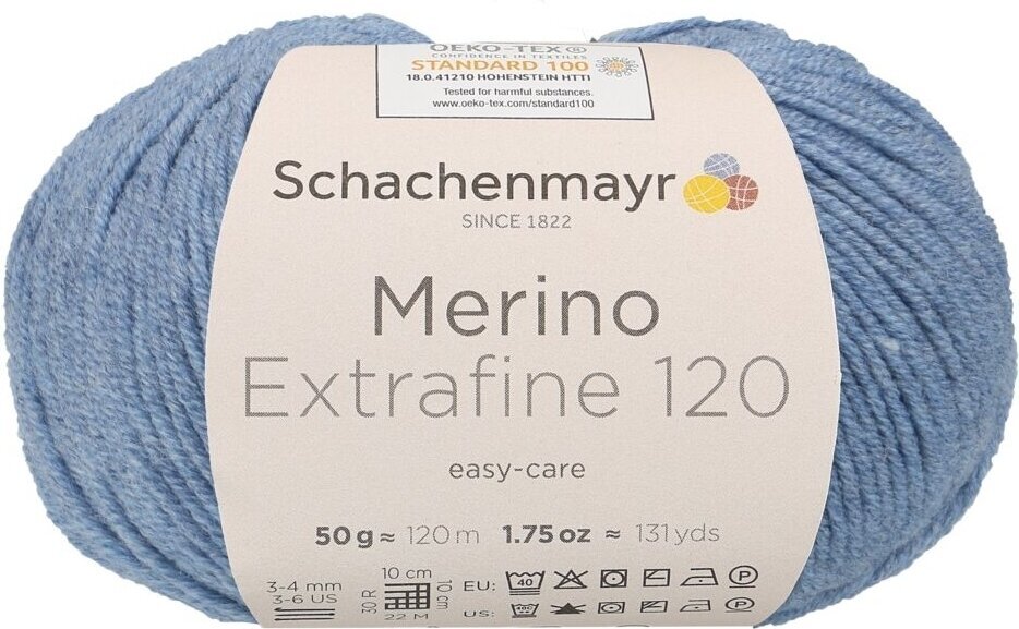 Kötőfonal Schachenmayr Merino Extrafine 120 00156 Kötőfonal