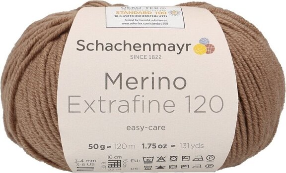 Kötőfonal Schachenmayr Merino Extrafine 120 00113 Kötőfonal - 1