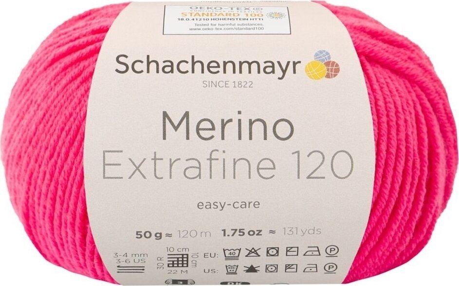 Fire de tricotat Schachenmayr Merino Extrafine 120 00139 Fire de tricotat