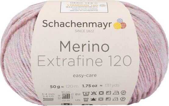 Przędza dziewiarska Schachenmayr Merino Extrafine 120 00141 Przędza dziewiarska - 1