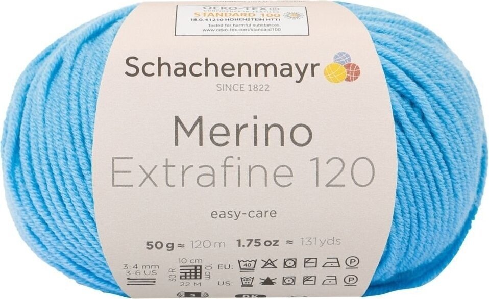 Filati per maglieria Schachenmayr Merino Extrafine 120 00165 Filati per maglieria