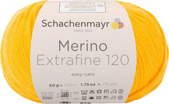 Fil à tricoter Schachenmayr Merino Extrafine 120 00121 Fil à tricoter - 1