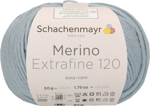 Νήμα Πλεξίματος Schachenmayr Merino Extrafine 120 01152 Νήμα Πλεξίματος - 1