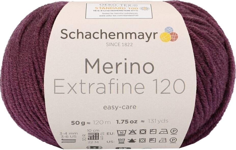 Strikkegarn Schachenmayr Merino Extrafine 120 00144 Strikkegarn