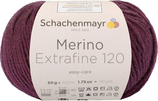 Νήμα Πλεξίματος Schachenmayr Merino Extrafine 120 00144 Νήμα Πλεξίματος - 1