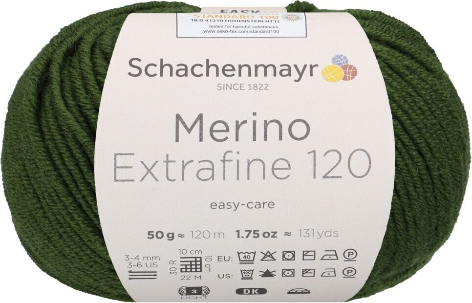 Pređa za pletenje Schachenmayr Merino Extrafine 120 01170 Pređa za pletenje