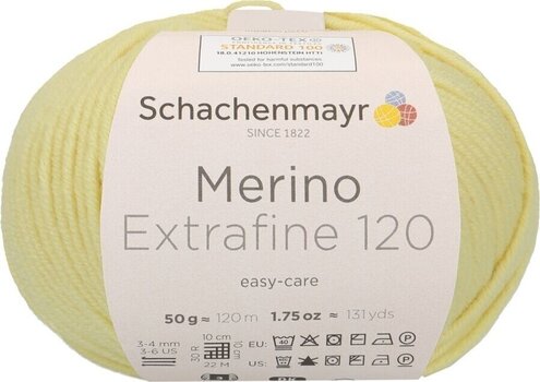 Hilo de tejer Schachenmayr Merino Extrafine 120 01175 Hilo de tejer - 1