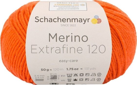 Fil à tricoter Schachenmayr Merino Extrafine 120 00125 Fil à tricoter - 1