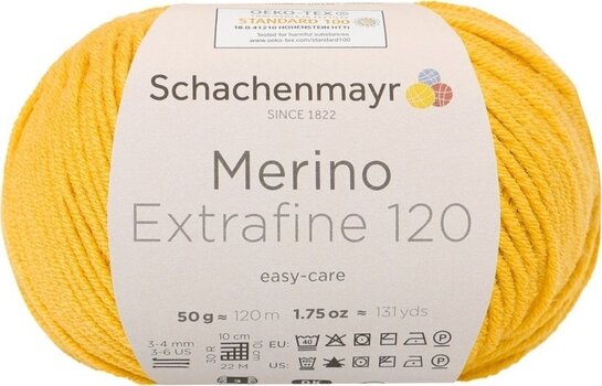 Fil à tricoter Schachenmayr Merino Extrafine 120 10123 Fil à tricoter - 1