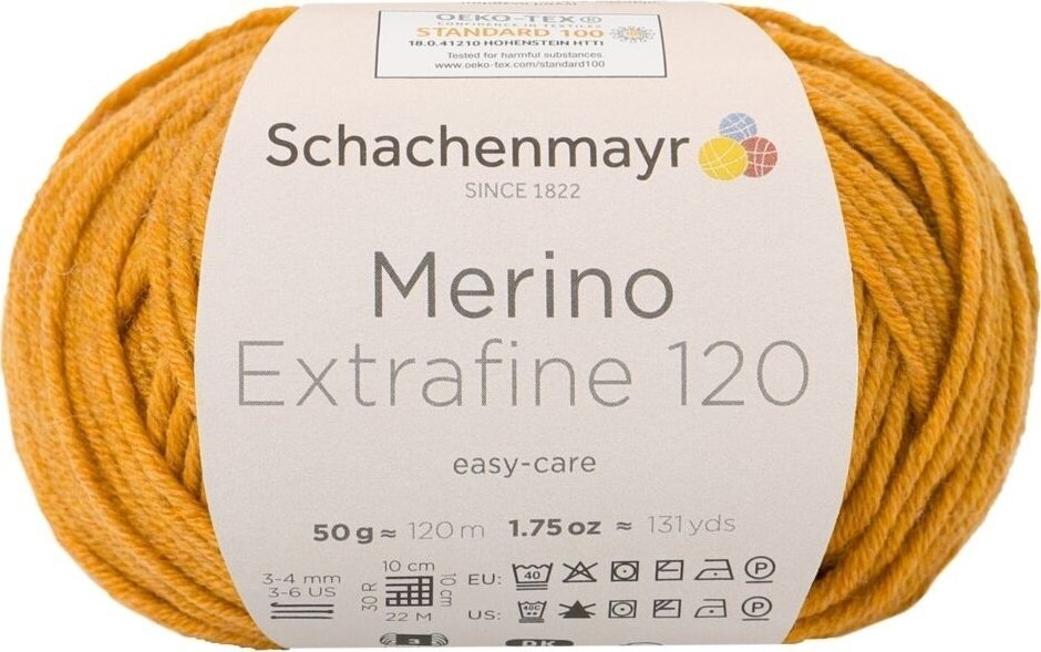 Fil à tricoter Schachenmayr Merino Extrafine 120 00126 Fil à tricoter