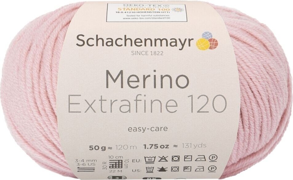 Przędza dziewiarska Schachenmayr Merino Extrafine 120 10134 Przędza dziewiarska