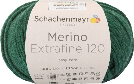 Przędza dziewiarska Schachenmayr Merino Extrafine 120 00172 Przędza dziewiarska - 1