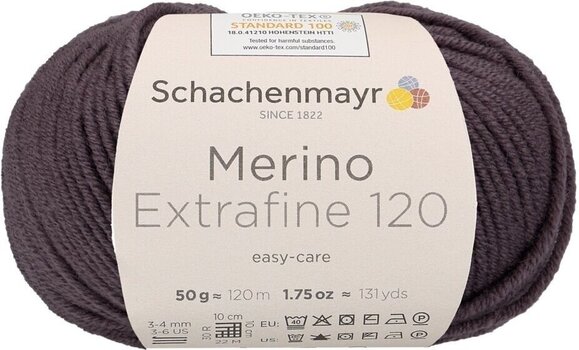 Fil à tricoter Schachenmayr Merino Extrafine 120 10144 Fil à tricoter - 1