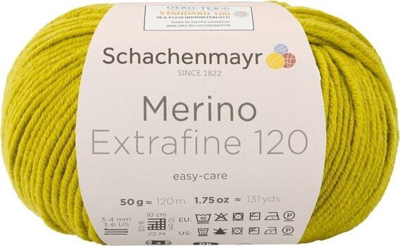 Strickgarn Schachenmayr Merino Extrafine 120 00174 Strickgarn - 1