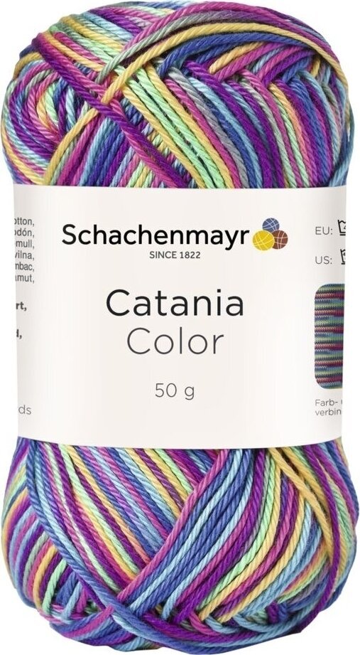 Fios para tricotar Schachenmayr Catania Color 00093 Fios para tricotar