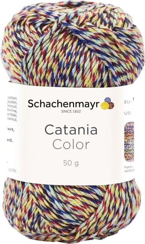 Fios para tricotar Schachenmayr Catania Color 00221 Fios para tricotar