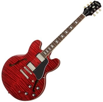 Semi-Acoustic Guitar Epiphone ES-335 Figured Sixties Cherry Semi-Acoustic Guitar - 1