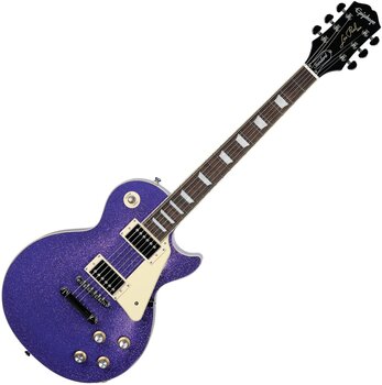 Elektriska gitarrer Epiphone Les Paul Standard 60s Purple Sparkle Elektriska gitarrer - 1