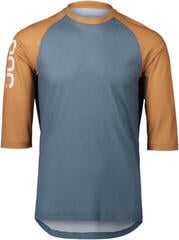 Jersey/T-Shirt POC MTB Pure 3/4 Jersey Calcite Blue/Aragonite Brown XL