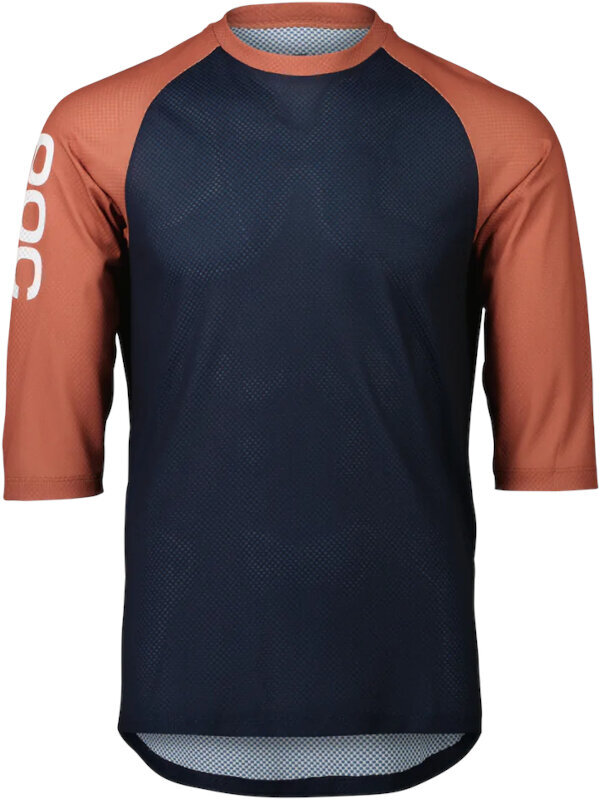 Camisola de ciclismo POC MTB Pure 3/4 Camisola Turmaline Navy/Himalayan Salt XL