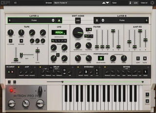 VST instrumentide stuudiotarkvara GForce M-Tron Pro IV