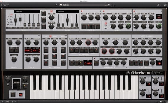 Virtuális hangszer GForce Oberheim OB-X (Digitális termék) - 1