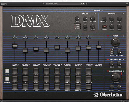 Studiový software VST Instrument GForce Oberheim DMX (Digitální produkt) - 1