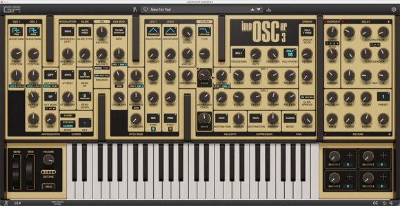 Studijski softver VST instrument GForce impOSCar3 (Digitalni proizvod) - 1