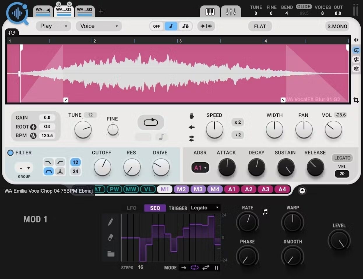 Plug-In software da studio Waves CR8 Creative Sampler (Prodotto digitale)