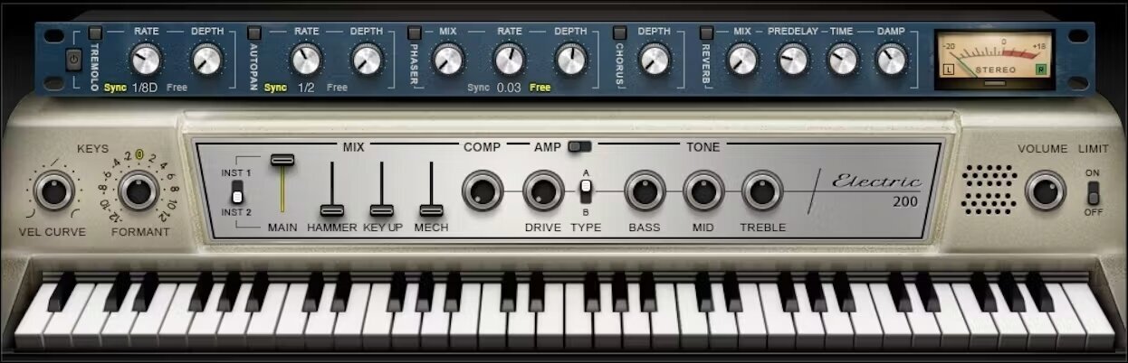 VST Instrument studio-software Waves Electric 200 Piano (Digitaal product)