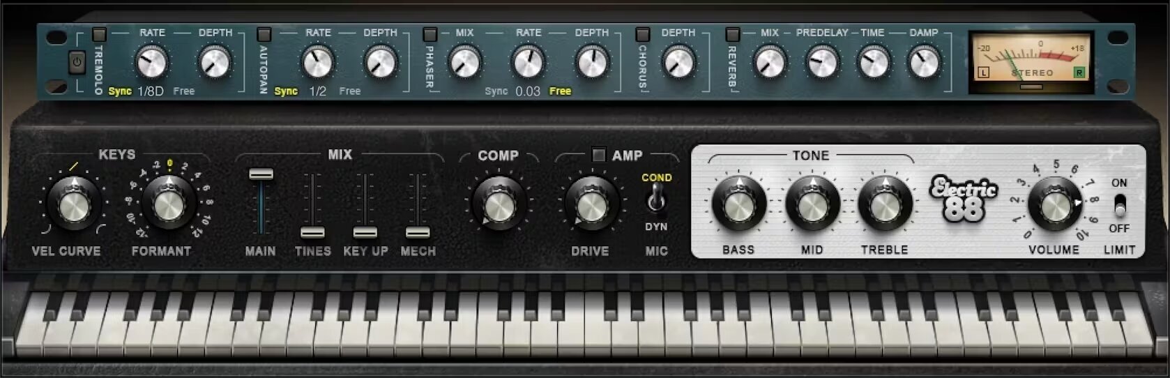 Studio Software Waves Electric 88 Piano (Digitalt produkt)