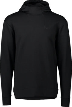 Kolesarski dres, majica POC Poise Hoodie Uranium Black S - 1