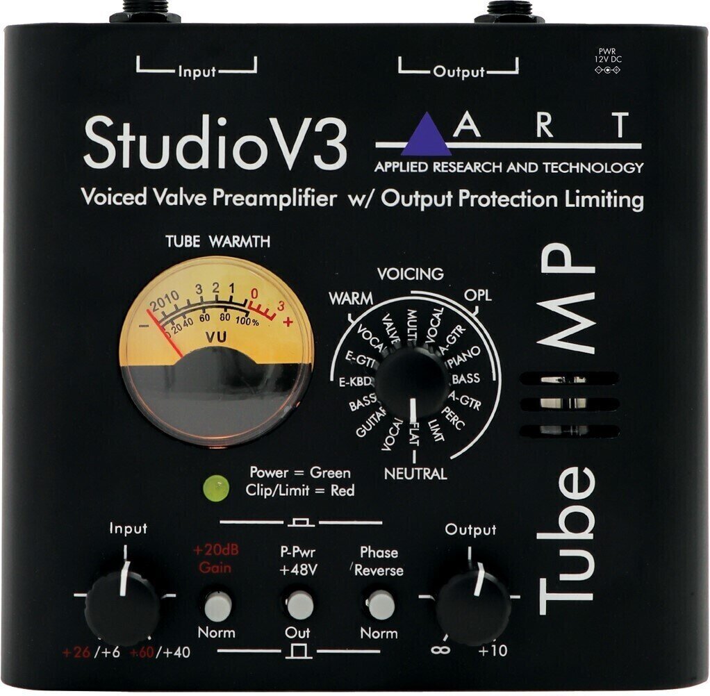 Microfoon voorversterker ART Tube MP Studio V3 Microfoon voorversterker