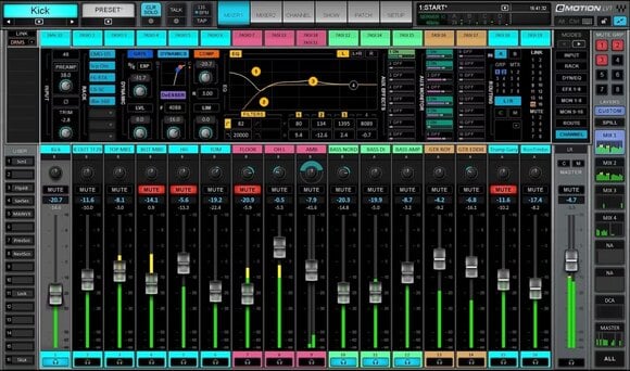 Studio software plug-in effect Waves eMotion LV1 Live Mixer – 32 St Ch. (Digitaal product) - 1