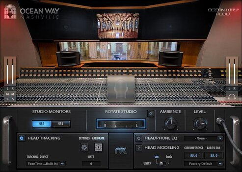 Programska oprema za urejanje zvoka Waves Nx Ocean Way Nashville (Digitalni izdelek) - 1