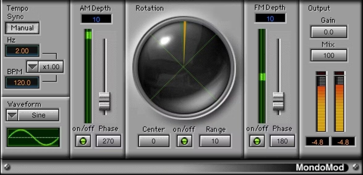 Tonstudio-Software Plug-In Effekt Waves MondoMod (Digitales Produkt)