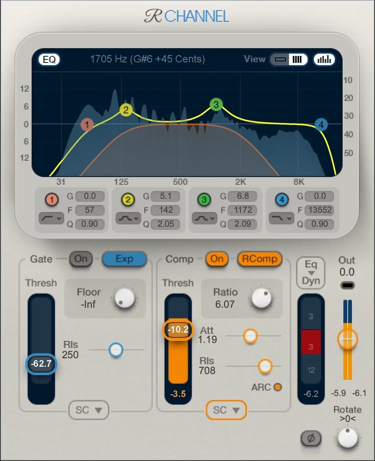 Effect Plug-In Waves Renaissance Channel (Digital product)