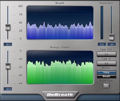 Tonstudio-Software Plug-In Effekt Waves DeBreath (Digitales Produkt) - 1