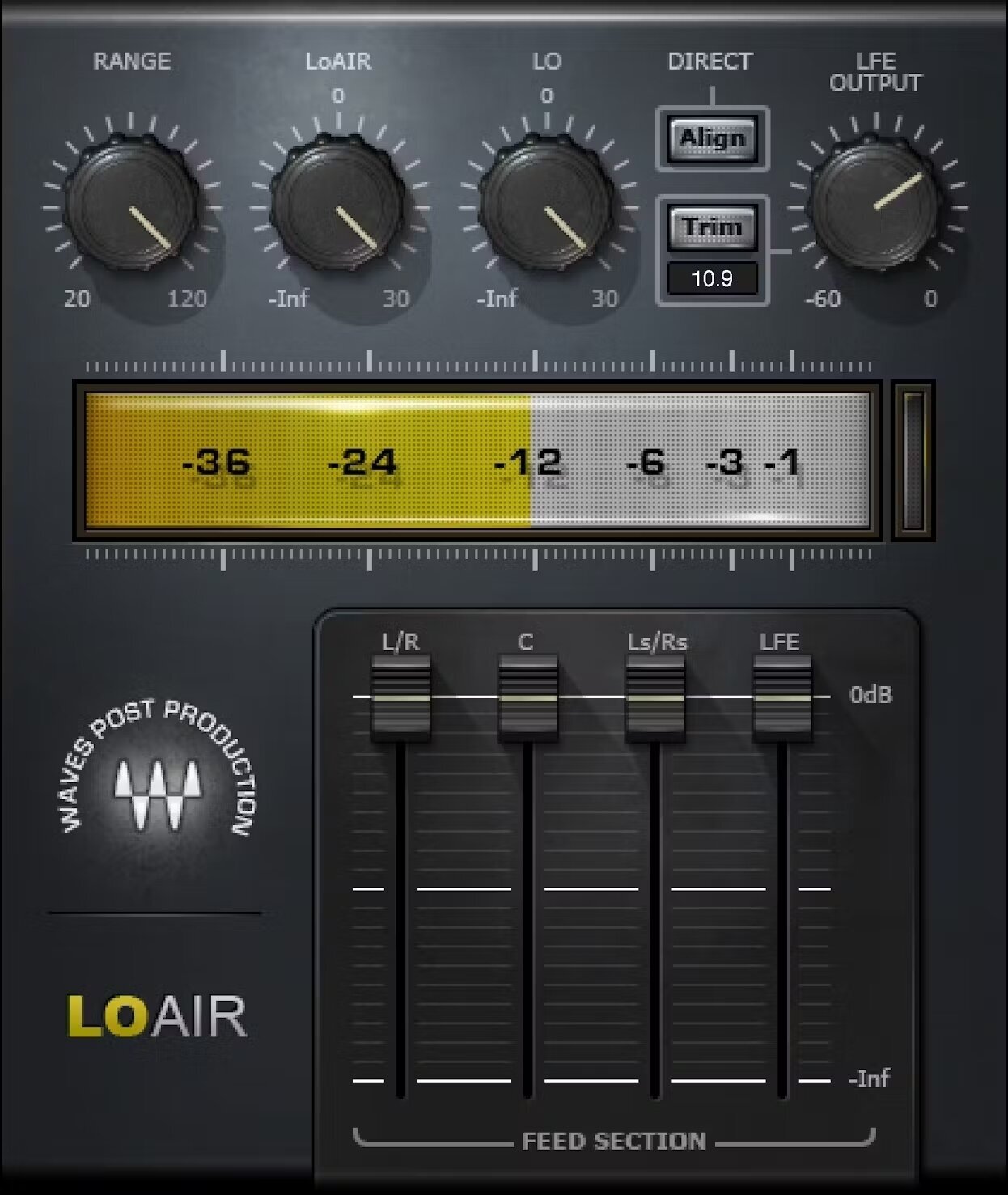 Tonstudio-Software Plug-In Effekt Waves LoAir (Digitales Produkt)