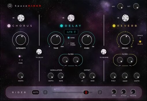 Effect Plug-In Waves Space Rider (Digital product) - 1