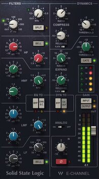 Studio software plug-in effect Waves SSL E-Channel (Digitaal product) - 1