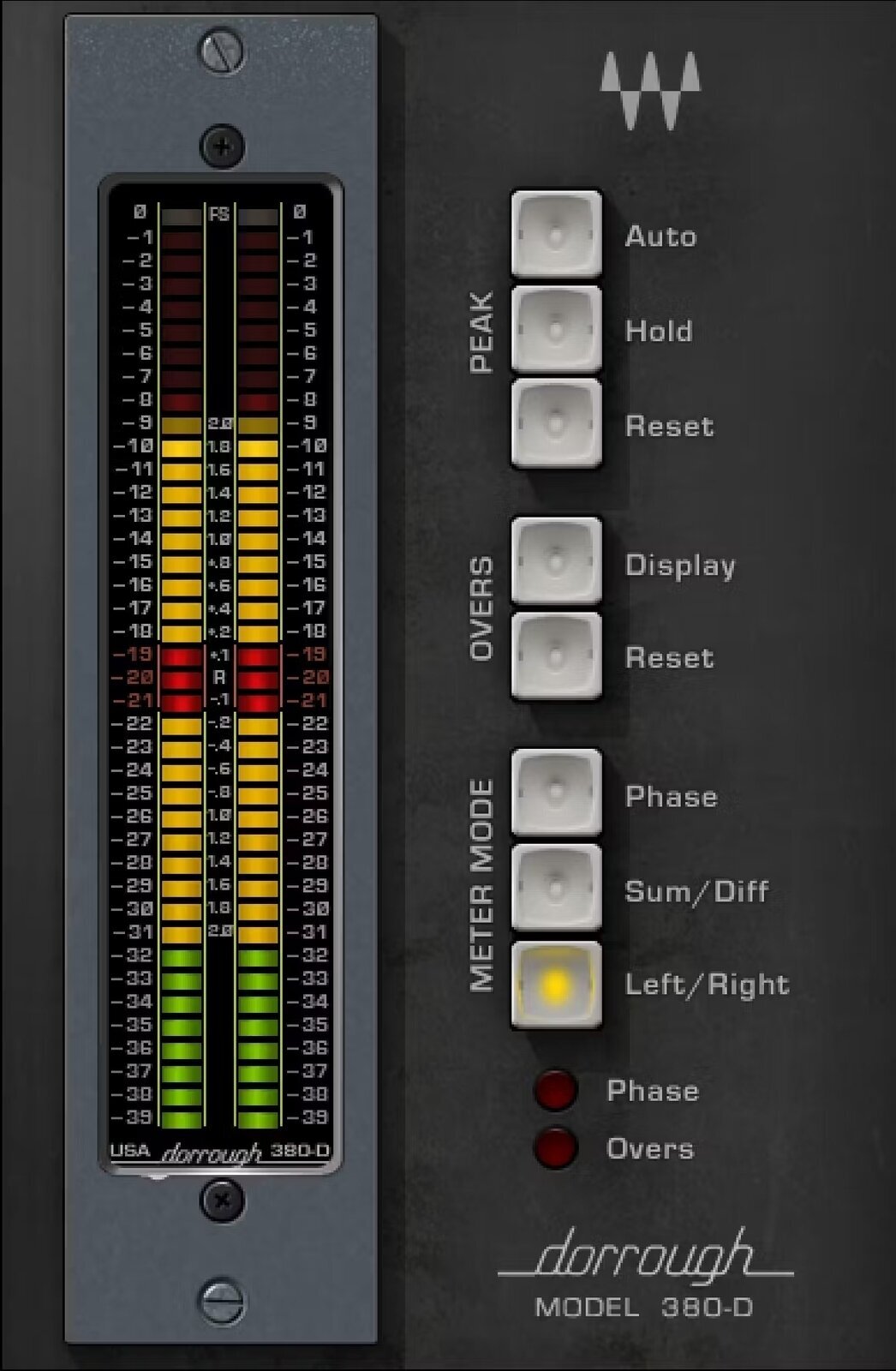 Студио софтуер Plug-In ефект Waves Dorrough Stereo (Дигитален продукт)