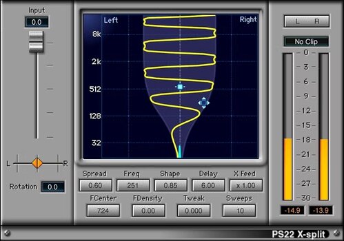 Programski FX procesor z vtičnikom Waves PS22 Stereo Maker (Digitalni izdelek) - 1