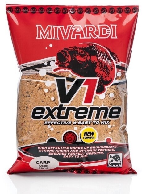 Metodblandningar Mivardi V1 Extreme Carp Scopex-Vanilla 2,85 kg Metodblandningar