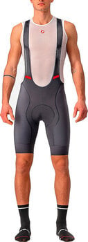 Calções e calças de ciclismo Castelli Competizione Bibshorts Dark Gray XL Calções e calças de ciclismo - 1