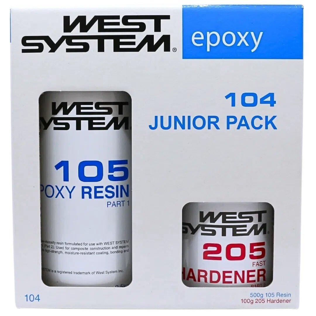 Polyester, epoxy West System Junior Pack Fast 105+205