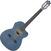Classical Guitar with Preamp Ibanez GA5FMTCE-OB Berry Blue