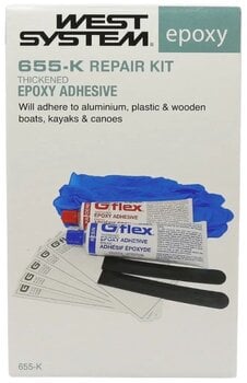 Polyester, epoxy West System G/Flex 655 Epoxy Repair Kit - 1
