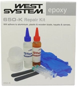 Polyester, epoxy West System 650-K Aluminum Boat Repair Kit - 1